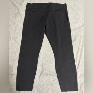 Lululemon Fast and Free Black 5 Pocket Leggings